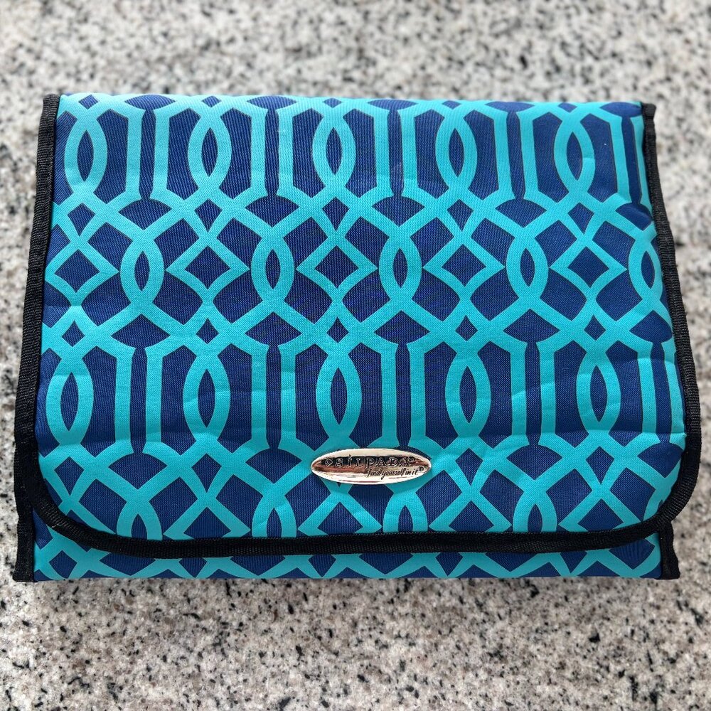 Silpada Tri-fold Jewelry Travel Case Organizer LARGE LIKE NEW